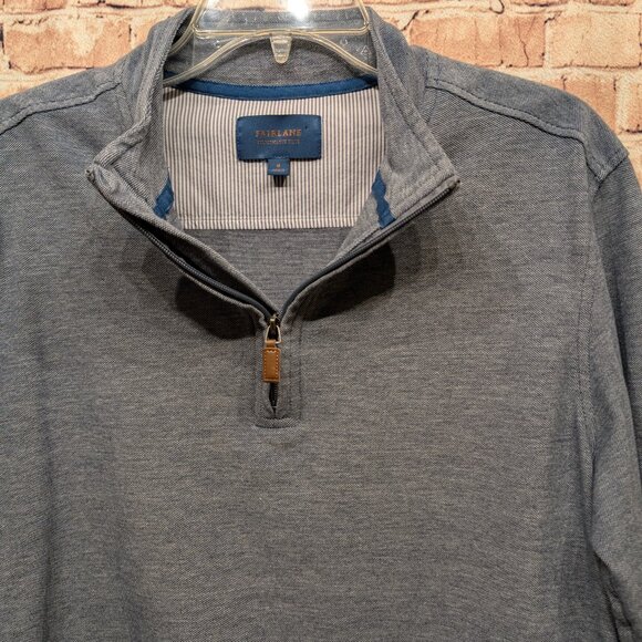 Fairlane Performance Pique 1/4 Zip Pull Over Size Med - Picture 4 of 12
